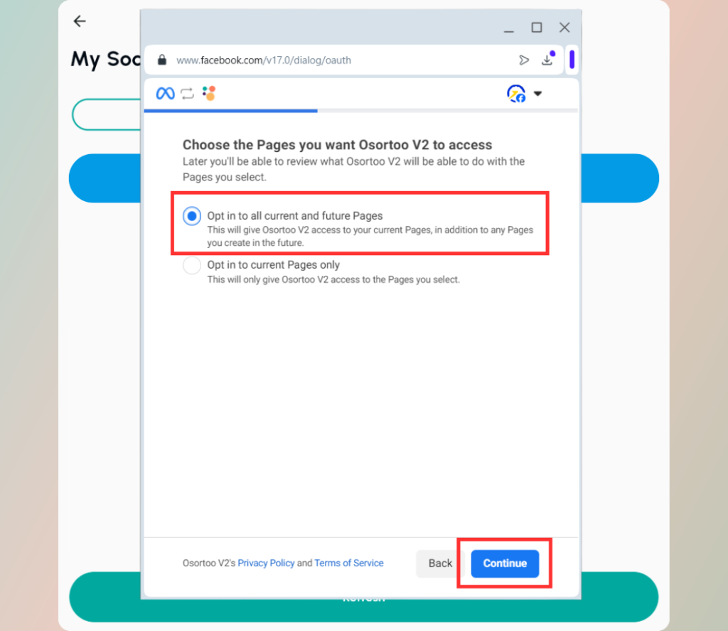 give-all-permissions - Osortoo Give Osortoo the permissions to connect
