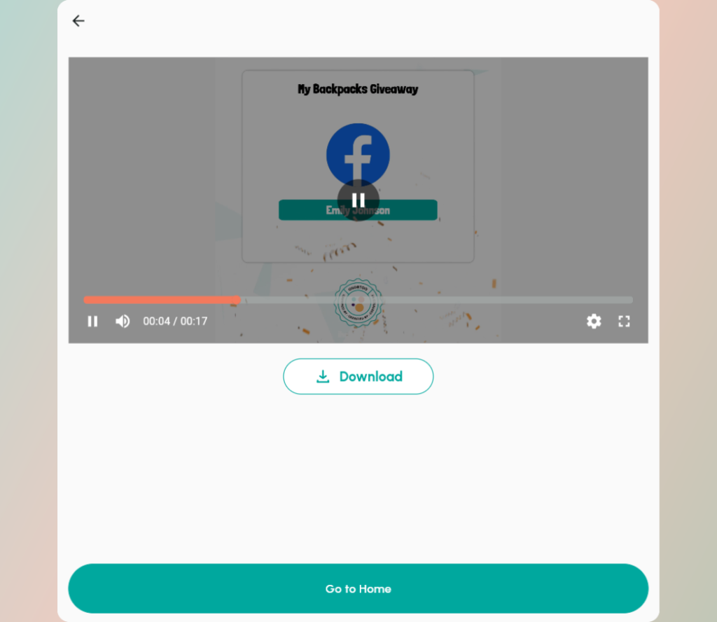preveiw-your-winner-video-and-download-to-share-it - Osortoo Preview and download your Winner Video