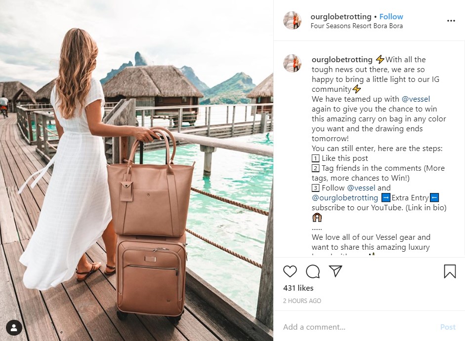Four Seasons Bora Bora Giveaway