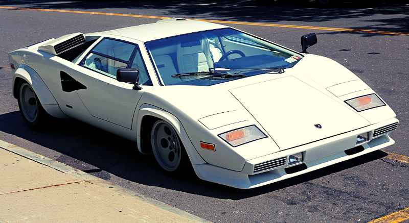 It's Lamborghini Countach, now find your niche