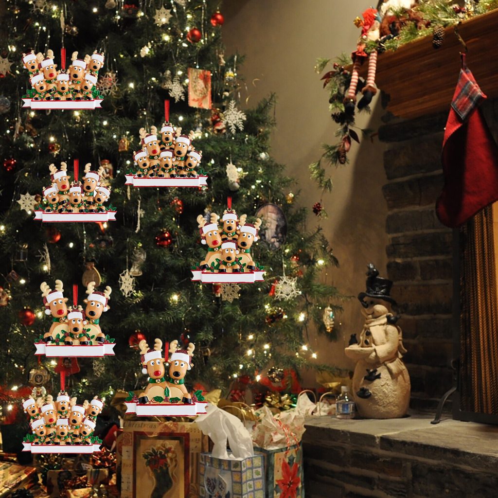 Use an app for picking a winner for Tree Reindeer Family Decoration for advent calendar giveaway
