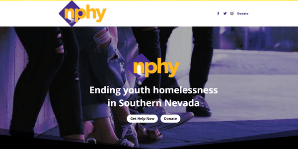 Nevada is providing charity to homeless youth
