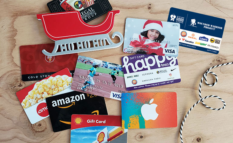 Gift Cards for Giveaway campaign to boost more audience and hence get more sales
